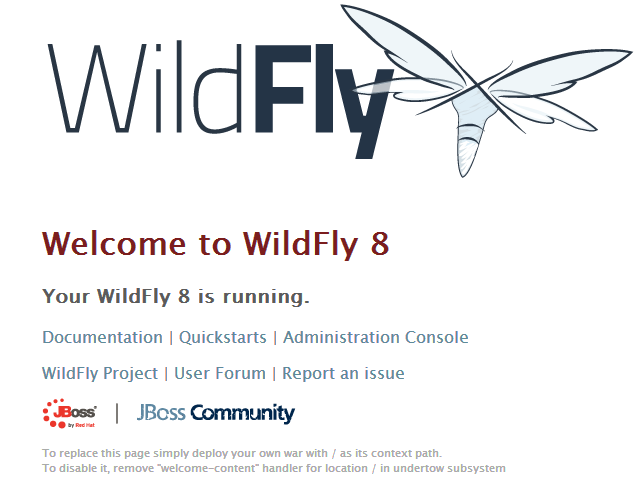 Configuração de acesso a console do wildFly